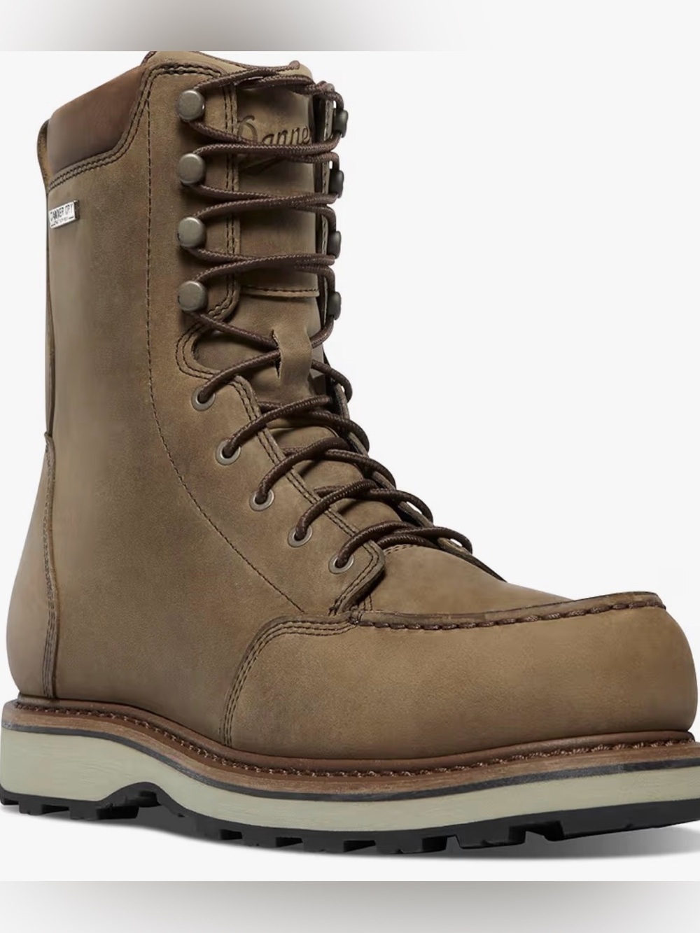 Danner Men's Cedar River Moc Toe Hunter 8" Hunting Boot size 10 14304 Timberwolf